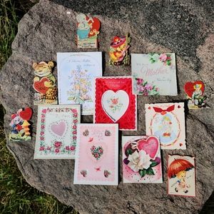 40s to 60s Vintage Valentine's Cards